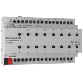 KNX Switching actuator 16gang 10A 