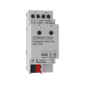 KNX Switching actuator 2gang 16A 