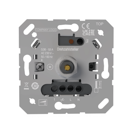 FMK speed controller insert for (fan) motors