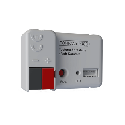 KNX Push-button interface 4gang  Comfort